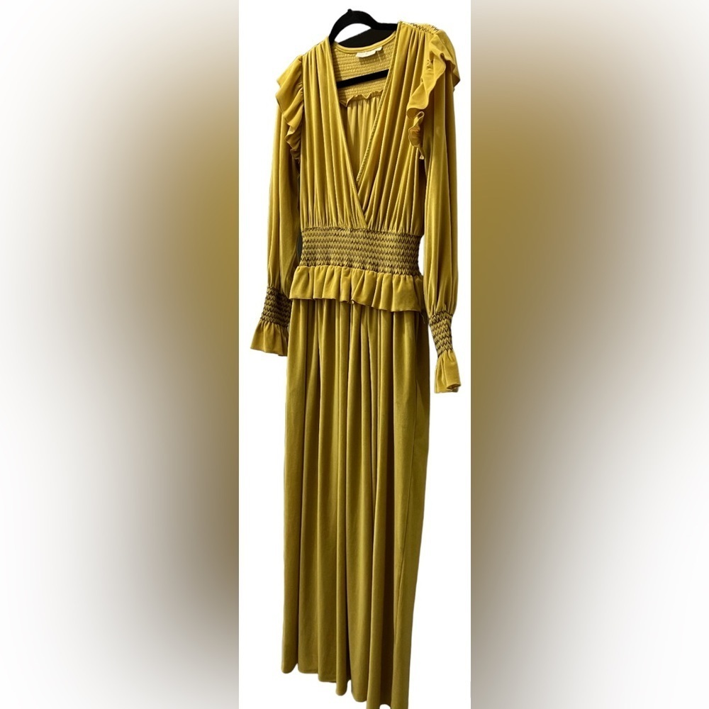 HAPPY X NATURE DRESSES BY KATE HUDSON PREOWENED Size S gorgeous mustard color